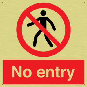 No entry